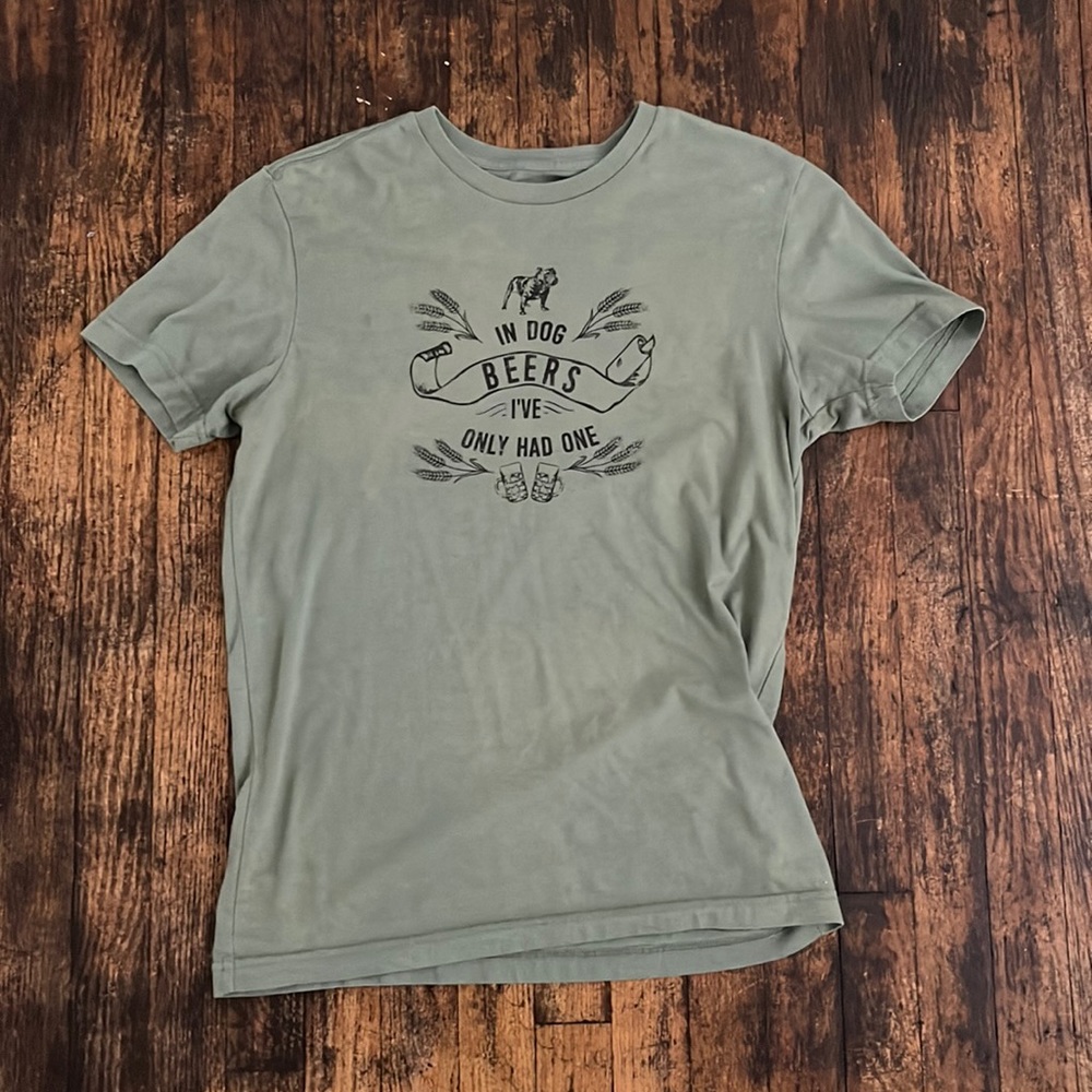 G.H. Bass & Co. “In Dog Beers I’ve Only Had One” Shirt